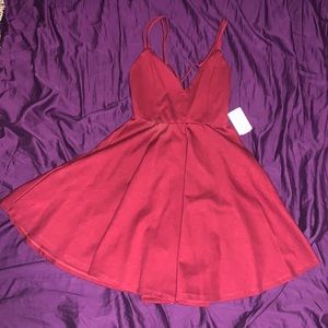 Red dress